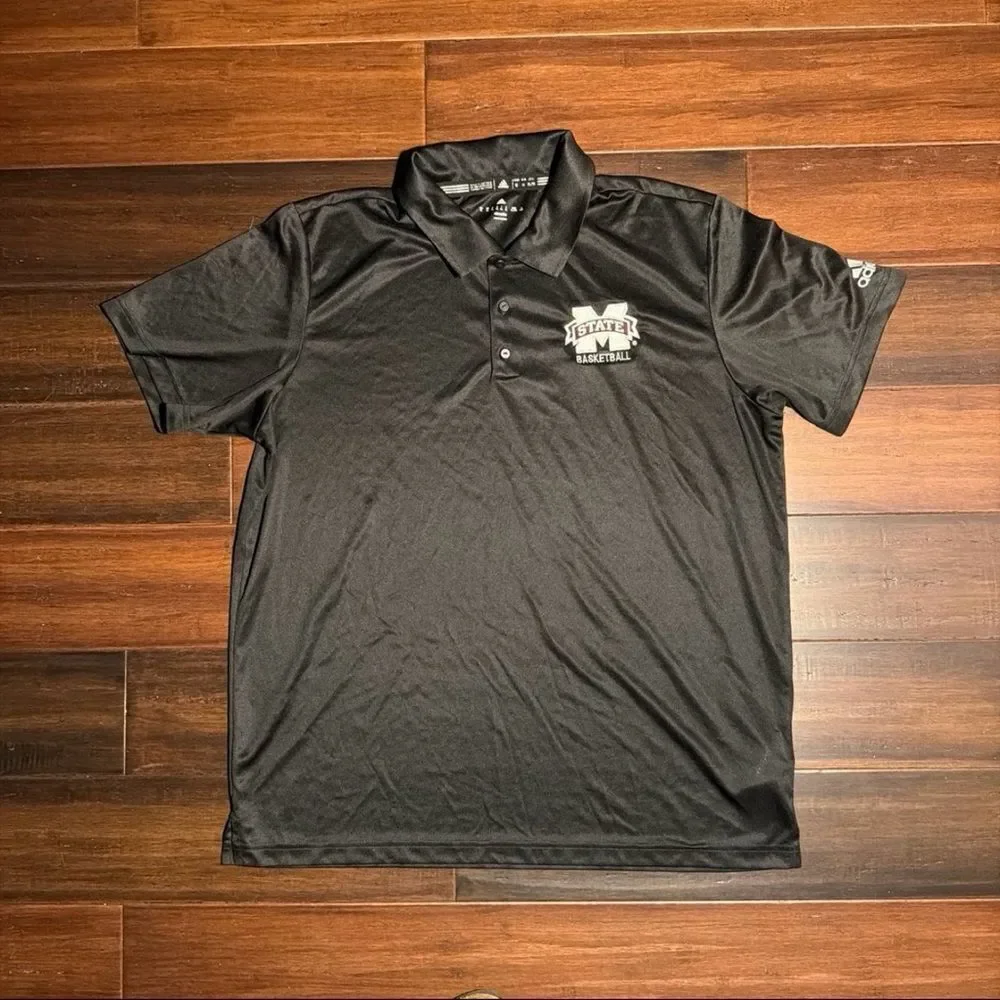 Adidas Black Men's Polo Shirt